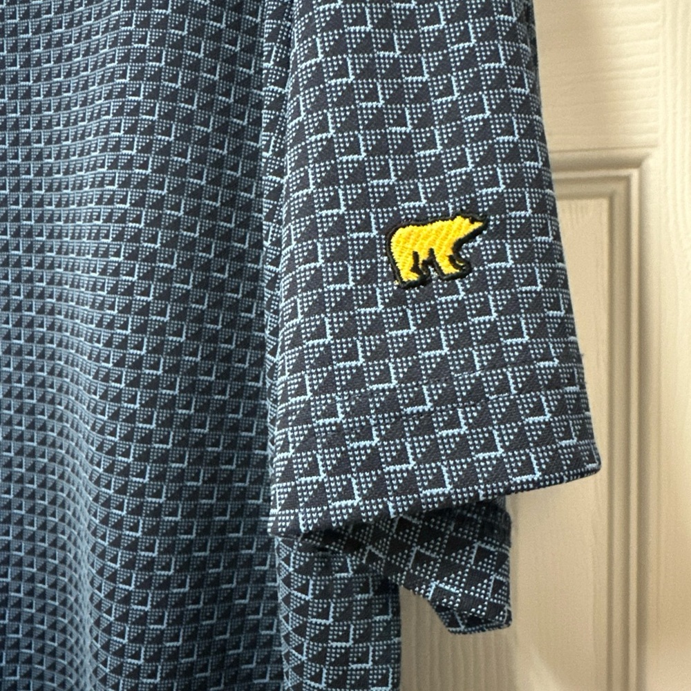 Jack Nicklaus Bear Men’s blue XL stay dri polo - Picture 3 of 5